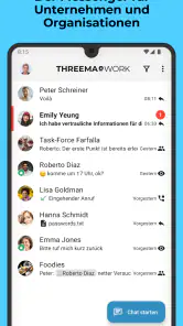 Threema Work. Für Unternehmen screenshot