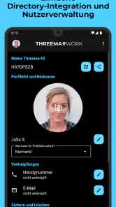 Threema Work. Für Unternehmen screenshot