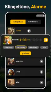 Tierklingeltöne screenshot