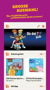 tigertones - Hörspiele & Musik screenshot