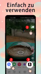 TikSaver: Kein Wasserzeichen screenshot