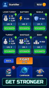 Tiny Space Arena: 1v1-Duelle screenshot