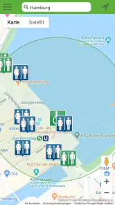 Toiletten Scout Pro screenshot