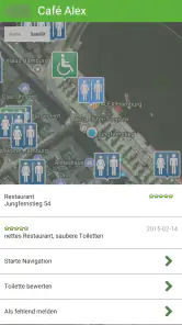 Toiletten Scout Pro screenshot