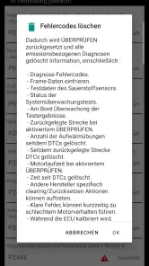 Tor OBD2 Diagnose screenshot