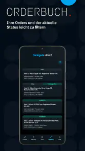 tradegate.direct – Trading-App screenshot