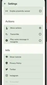 Transcriber for WhatsApp screenshot