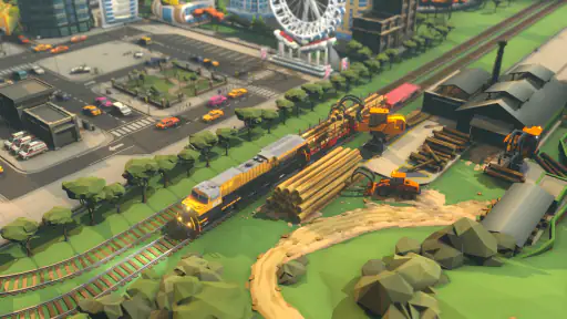 Transport Tycoon Empire: Stadt screenshot