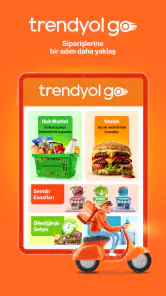 Trendyol Go: Yemek, Market, Su screenshot