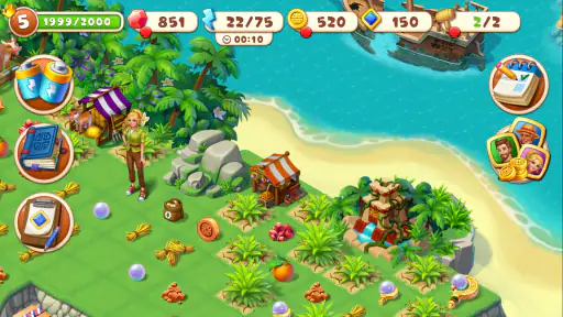 Tropical Merge screenshot
