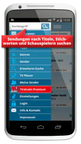 TVdirekt – Fernsehprogramm screenshot