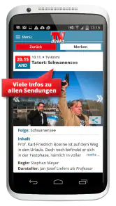 TVdirekt – Fernsehprogramm screenshot