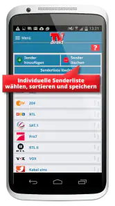 TVdirekt – Fernsehprogramm screenshot