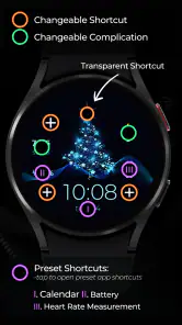 TVV Christmas 2 Watch Face screenshot