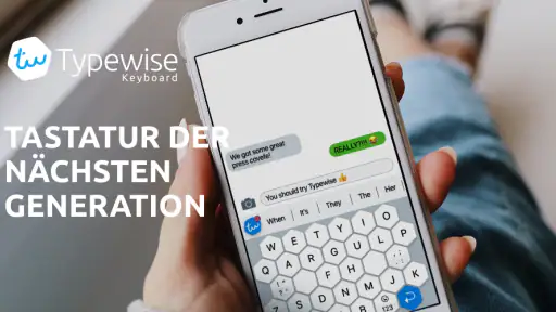 Typewise Keyboard Tastatur App screenshot