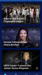 UEFA Women's Champions League screenshot