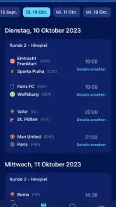 UEFA Women's Champions League screenshot