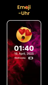 Uhr Live Wallpaper - Stylish screenshot