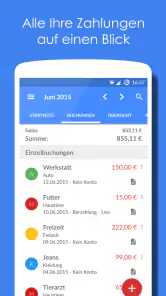 Unser Haushaltsbuch Pro screenshot