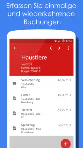Unser Haushaltsbuch Pro screenshot