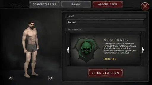 Vampire's Fall 2 RPG screenshot