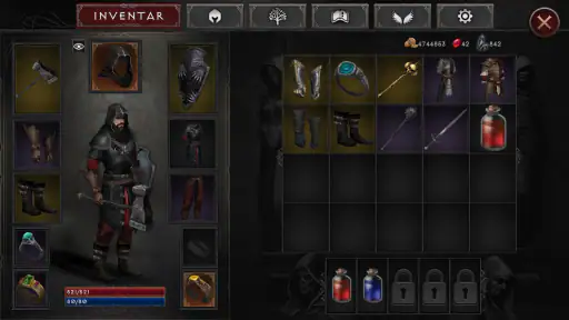 Vampire's Fall 2 RPG screenshot