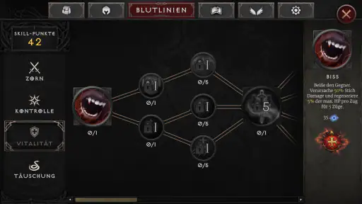 Vampire's Fall 2 RPG screenshot