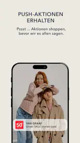 VAN GRAAF- Online Shopping App screenshot