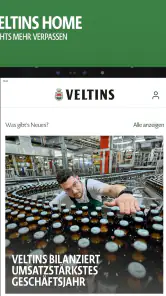 Veltins screenshot
