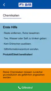 Vergiftungsunfälle bei Kindern screenshot