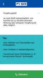 Vergiftungsunfälle bei Kindern screenshot