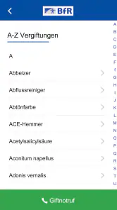 Vergiftungsunfälle bei Kindern screenshot