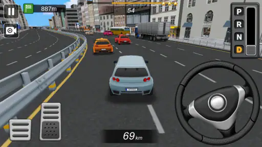 Verkehrs- und Fahrsimulator screenshot
