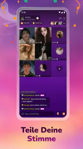 Vibra Live Stream Videoanruf screenshot