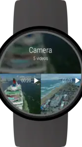 Video Gallery for Wear OS screenshot