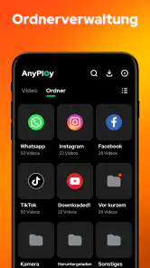 Video-Player – AnyPlay screenshot
