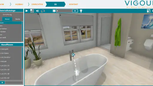 Vigour Badplaner screenshot