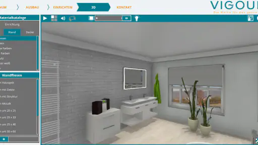 Vigour Badplaner screenshot