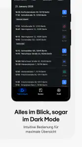 Vimcar Fahrtenbuch screenshot