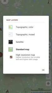 Vindskyddskartan (Shelter Map) screenshot