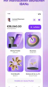 Vivid Business und Personal screenshot