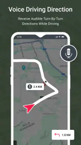 Voice GPS & Driving Direction screenshot