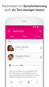 Voicemail screenshot