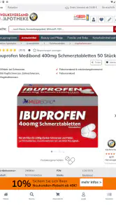 Volksversand Versandapotheke screenshot