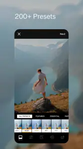VSCO: Foto- und Video-Editor screenshot