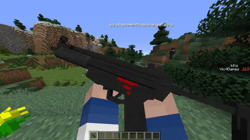 Waffen Mods Minecraft PE 2025 screenshot