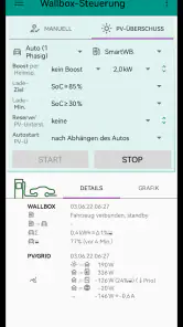 Wallbox-Steuerung für E-Autos screenshot