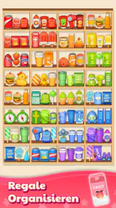 Waren sortieren Match-3-Puzzle screenshot