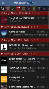 Was geht? Konzerte, Parties,.. screenshot