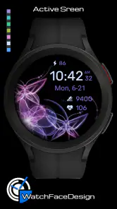 WaTchG008: Digital watch face screenshot
